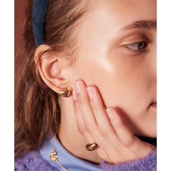 ピアス ●Heart One-Touch Earrings レディース メンズ