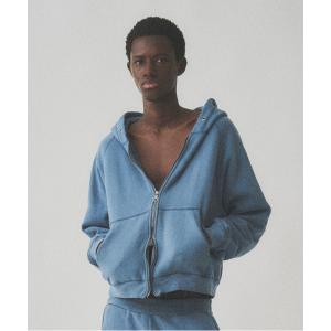 パーカー FADE WASH CROP HOODIE メンズ レディース