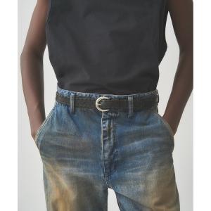 ベルト BRAIDED LEATHER BELT メンズ レディース