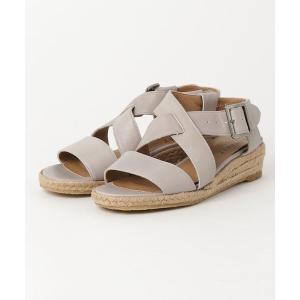 「MARGARET HOWELL idea」 ヒールサンダル 23cm グレー レディース