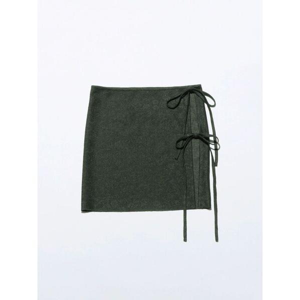 スカート 「VEQUM」TEXTURE WRAP SK