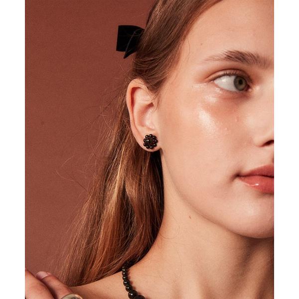 ピアス ●Pearl Flower Earrings レディース メンズ