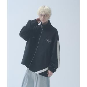 ブルゾン アウター ラインスリーブトラックジャケット メンズ