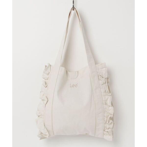 トートバッグ Lee/リー　キャンバス＆デニム＆ポリメタリックサイドフリルトート レディース メンズ