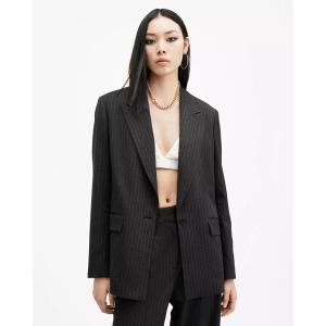 ジャケット テーラードジャケット AVERIE PINSTRIPED RELAXED FIT BLAZER | AVERIE ピンストライプ リラック