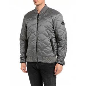 REPLAY◇ダウンジャケット/M/ナイロン/YLW/無地/M8003.000.83408