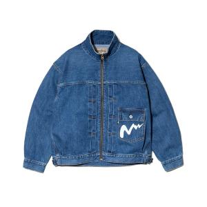 デニムジャケット gジャン MANASTASH/マナスタッシュ　DENIM ZIP JACKET メンズ レディース