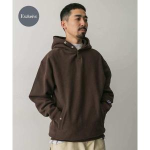パーカー 「別注」Champion×DOORS　RW HALF SNAP PARKA メンズ