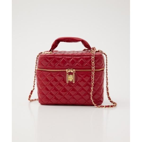 ショルダーバッグ バッグ エナメルバニティーバッグ レディース