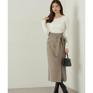 SNIDEL（スナイデル） ベルティッドマーメイドスカート 23秋冬