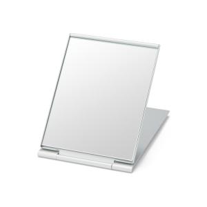 コンパクトミラー アルミ折りたたみミラー　Ｍ　Ｍ／１２６×９３×５．３ｍｍ｜ZOZOTOWN Yahoo!店