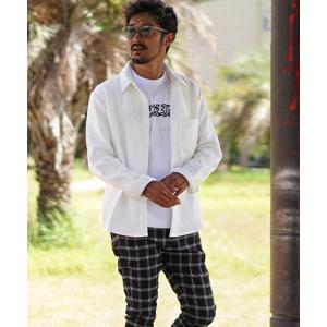 adamsJUGGLER（アダムスジャグラー） シャツ アーバンストライプロング