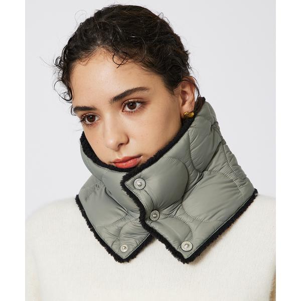 ネックウォーマー スヌード 「WEB限定」TAION/タイオン リバーシブル ダウン ネックゲイター...