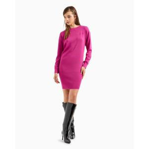 EMPORIO ARMANI ニットワンピース12A EMPORIO ARMANI ニットワンピース 黒・青 - メルカリ