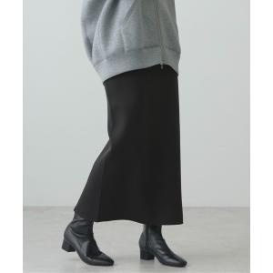 ロング スカート ミラノリブニットタイトスカートの商品画像