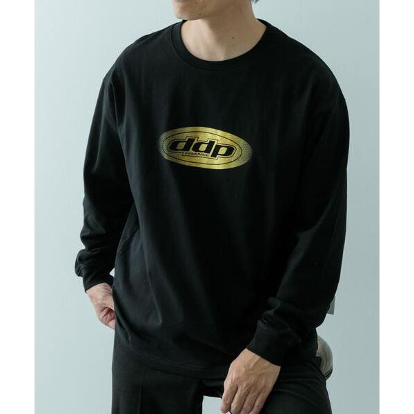 tシャツ ddp　Foil Print Long Sleeve T-shirts メンズ