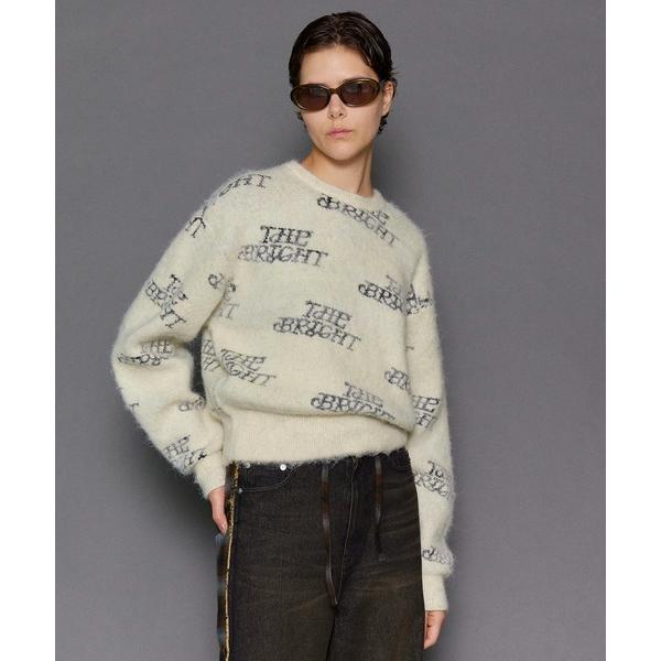 ニット セーター BRIGHT Logo Knit Tops/ブライトロゴニット「MAISON SP...