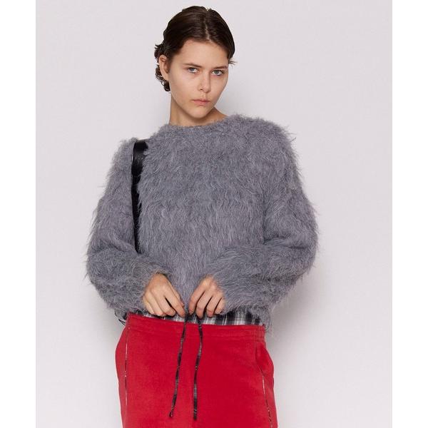 ニット セーター Fluffy Shaggy Knit Pullover/フラッフィーシャギープルオ...