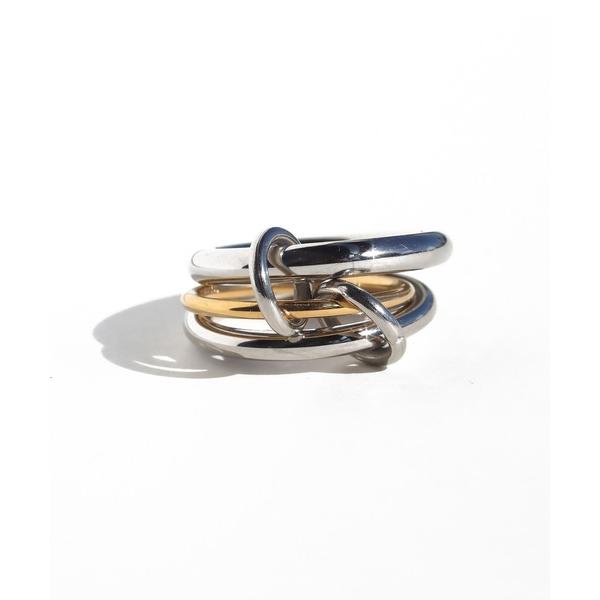 指輪 リング 金属アレルギー対応 コネクテッドステンレスリング レディース