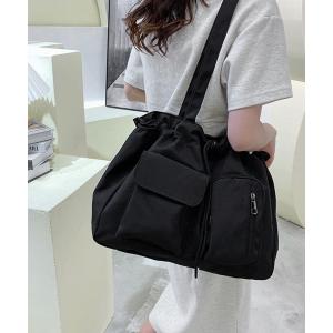 トートバッグ ナイロン巾着バッグ トートバッグ 大容量 レディース