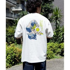 tシャツ 「Collection」OS×BYRD BANZAI TEE/オフショア×バード バンザイティ メンズ