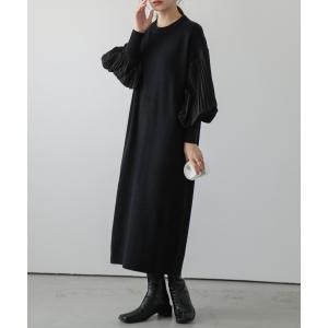 SHENERY（シーナリー） ワンピース パフスリーブスウェットワンピース