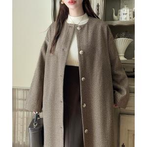 美品♪ アーバンリサーチ ピスタチオカラー ノーカラーコート ベルト 春 美品♪ アーバンリサーチ ピスタチオカラー ノーカラーコート ベルト