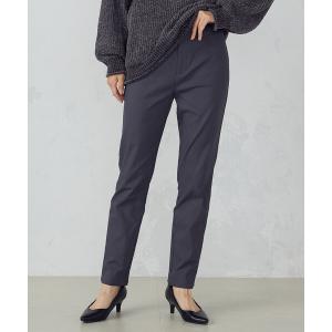 パンツ 「美しいベーシックパンツ」　裏起毛　ハイテンションパンツ レディース