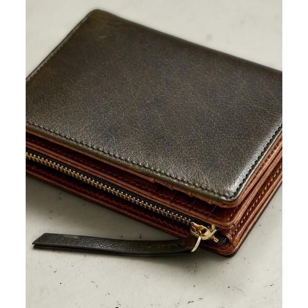 財布 折財布 二つ折り メンズ コンパクト 本革 レザー 大容量 AP-002 メンズ レディース