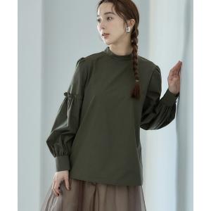 ブラウス シャツ スリーブコンシャスブラウス レディース