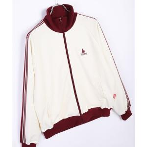 JOHN'S CLOSET ジャージ 「13」ベロア サイドライン ワンポイント刺繍