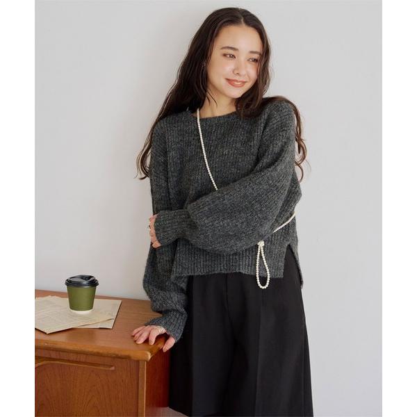 ニット セーター ベーシッククルーニット レディース