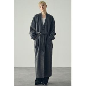 ノーカラーコート コート 「Xmas Limited Offer - 12/30 23:59」Big pocket raglan coatigan ビ