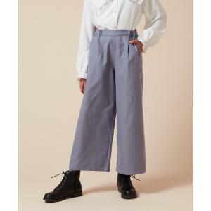 ワイドパンツ パンツ 「120-130」サスペンダー付きワイドパンツ キッズ 子供服 女の子