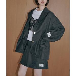 ジャケット テーラードジャケット オーバーリボンジャケット レディース