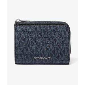 【未使用品】マイケルコース シグネチャー ラウンドファスナー 長財布 ブラック MICHAEL KORS 【美品 ほぼ未使用】 マイケルコース ラウンド