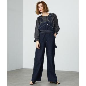 サロペット オーバーオール Lee/リー 70's ルーズオーバーオール/サロペット 山型ポケット/ビンテージ レディース
