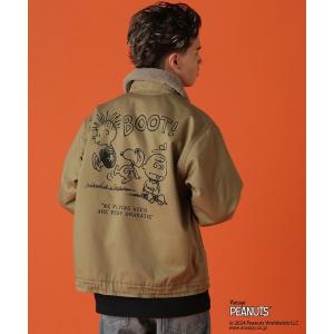 ミリタリージャケット モッズコート 「AVIREX × PEANUTS」N-1 ”FLYING ACE” / N-1 ”フライング エース” / ピー