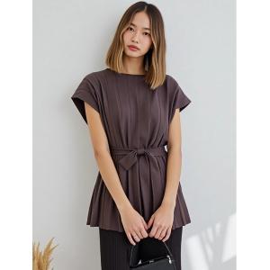 ニット セーター ウエストマークリブニット レディース