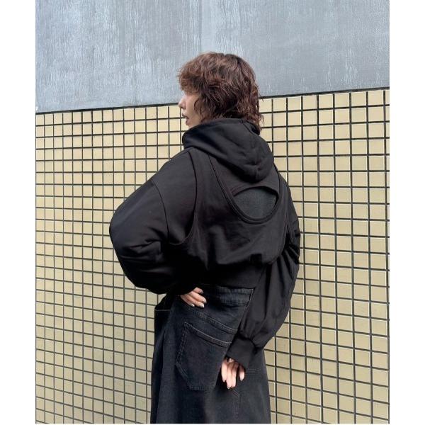 トレーナー スウェット BACK CONSCIOUS SWEAT TOP レディース