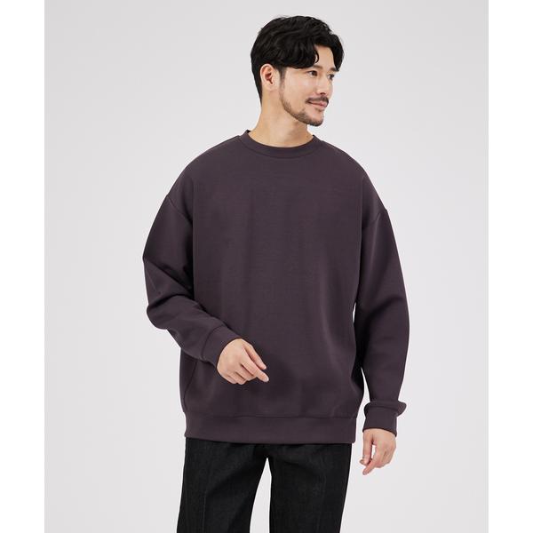 トレーナー スウェット 「シャツディテール」ダンボール スウェット / オーバーサイズ メンズ レデ...