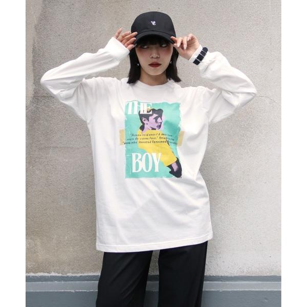 tシャツ 「UNIT CHEST」unique unisex long sleeve T-shirt...