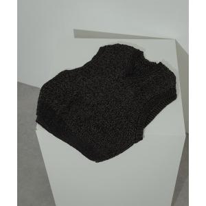 セーター ニット ミックスヤーンニットベスト メンズ