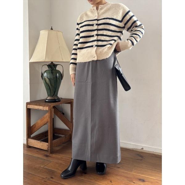 スカート バックスリットロングスカート