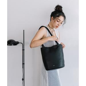 トートバッグ BEAURE ヴュレ スラントポケット トート レディース メンズ