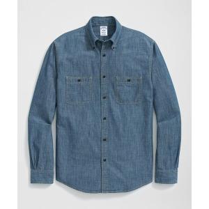 シャツ コットン アートスクール インディゴシャンブレーシャツ Regular Fit メンズ レディース