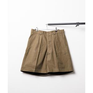 ワイドパンツ パンツ 「HOUSTON / ヒューストン」FRENCH AIRFORCE SHORTS / フランス空軍ショーツ メンズ レディース