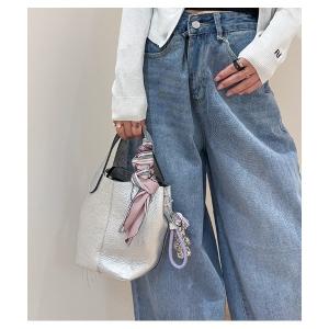 トートバッグ 「RIPANI/リパーニ」ANNAメタリックレザートートバッグ(小) レディース