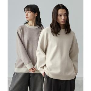 ニット セーター リバーシブルダブルフェイスリン...の商品画像