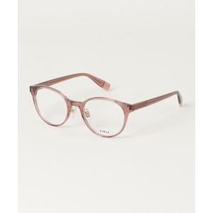 伊達メガネ メガネ 眼鏡 「FURLA/フルラ」ボストン メガネ VFU660J 0838 レディース メンズ